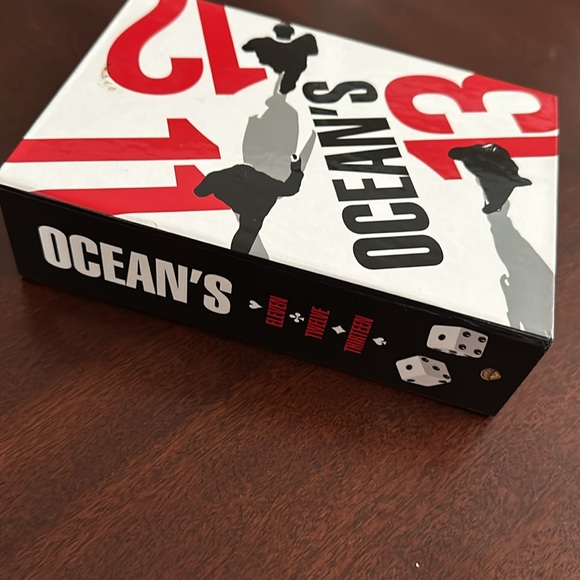 Ocean's 11, 12 & 13 Movie Box DVD Set George Clooney Brad Pitt Matt Damon - Picture 7 of 8